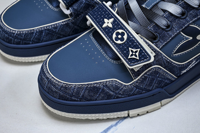 2026 NEW STYLE MEN'S SHOES TRAINER LACE UP SPORTS BASKETBALL SHOES NAVY BLUE/MIDNIGHT BLUE