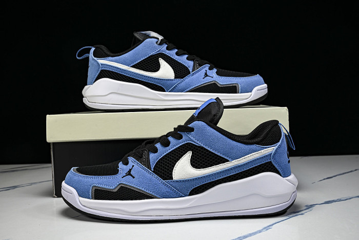 HJ6777-004 JORDAN CMFT ERA LOW-TOP RETRO CASUAL SPORTS SHOES BLACK/UNIVERSITY BLUE/WHITE