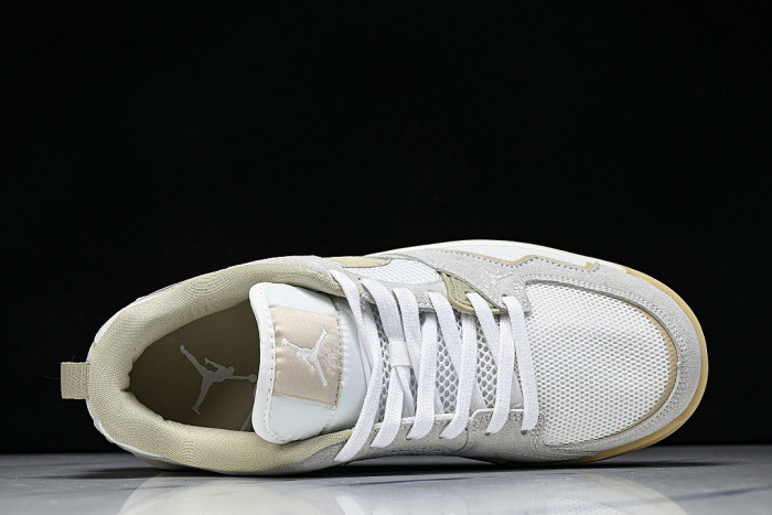 HJ6778-102 JORDAN CMFT ERA LOW-TOP RETRO CASUAL SPORTS SHOES WHITE/GREY/BEIGE