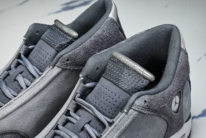 FJ3460-012 JORDAN 14 RETRO FLINT GREY/STEALTH GREY/WHITE
