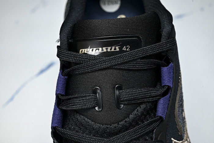 IR7192-001 AIR ZOOM PEGASUS 42 BLACK/PITCH BLUE/BLACKENED BLUE/BLUR