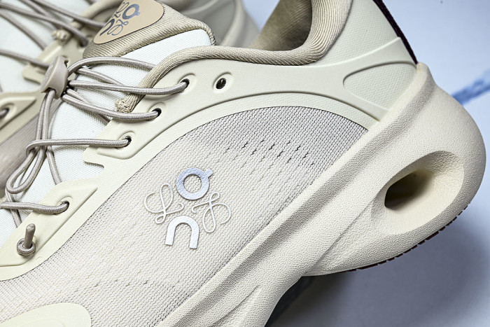 ON RUNNING LEISURE SPORTS SHOES BEIGE/BEIGE/BEIGE