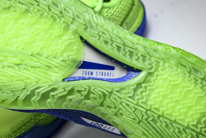 CZ0176-301 AIR ZOOM G.T.CUT EP PRACTICAL SERIES BASKETBALL SHOES KLEIN BLUE/FLUORESCENT GREEN