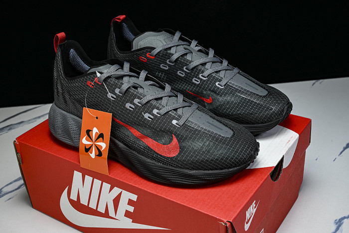 HM9697-002 AVA X BREATHABLE AND SUPPORTIVE RUNNING SHOES BLACK/GREY/RED