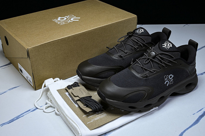 ON RUNNING LEISURE SPORTS SHOES BLACK/BLACK/BLACK