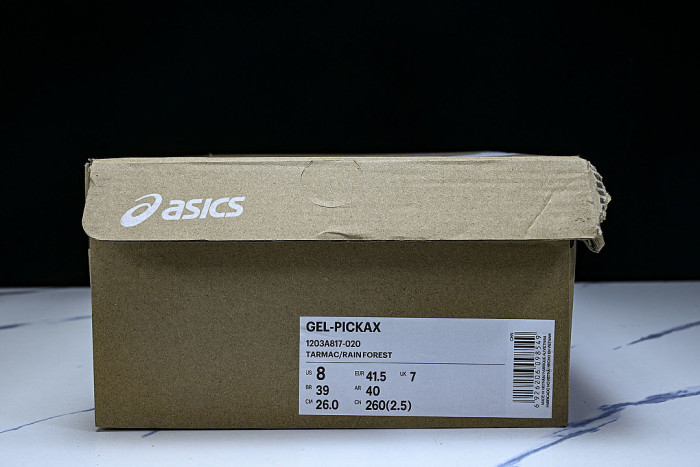 1203A817-020 GEL-TRUCK OUTDOOR SPORTS HIKING SHOES GREEN/BROWN/BLACK/NAVY BLUE