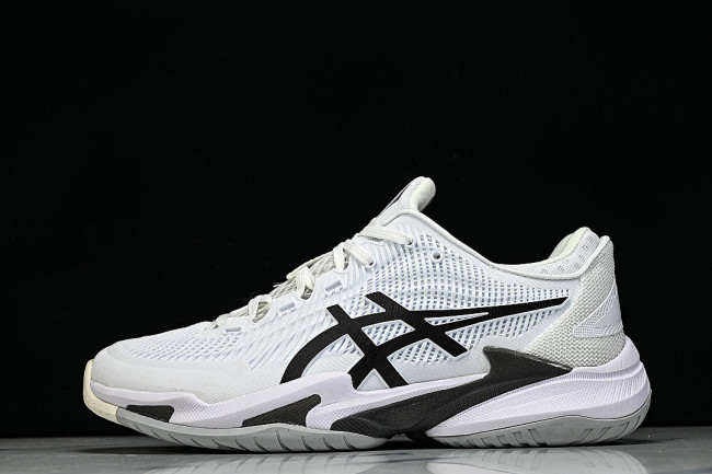 1041A370-100 COURT FF 3 WHITE/BLACK/WHITE