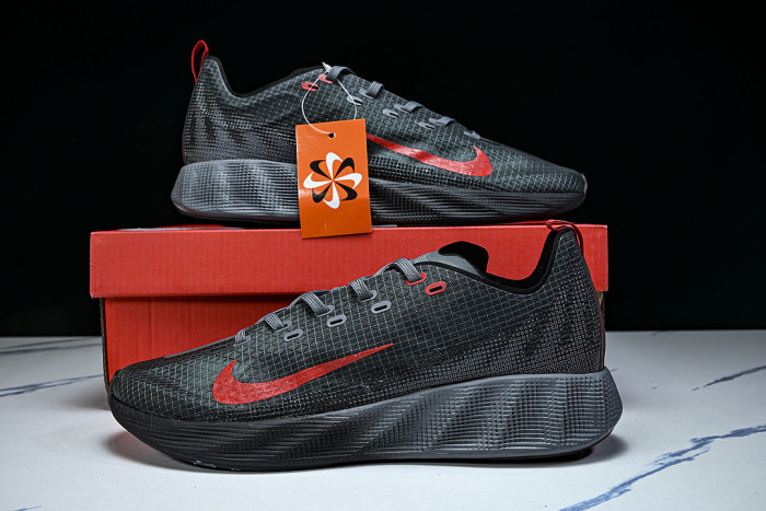 HM9697-002 AVA X BREATHABLE AND SUPPORTIVE RUNNING SHOES BLACK/GREY/RED