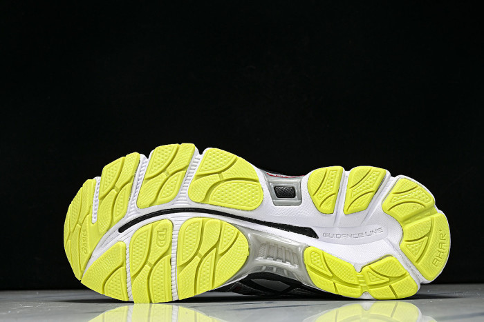 T437N-9790 GEL-NIMBUS 16 SPORTIVE CASUAL RUNNING SHOES GREY/SILVER/RED/BLACK/GREEN