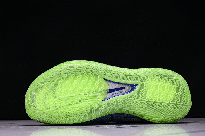 CZ0176-301 AIR ZOOM G.T.CUT EP PRACTICAL SERIES BASKETBALL SHOES KLEIN BLUE/FLUORESCENT GREEN