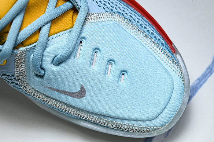 IU0779-400 AIR ZOOM G.T.CUT EP PRACTICAL SERIES BASKETBALL SHOES SKY BLUE/LIGHT BLUE