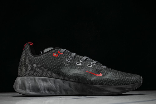 HM9697-002 AVA X BREATHABLE AND SUPPORTIVE RUNNING SHOES BLACK/GREY/RED