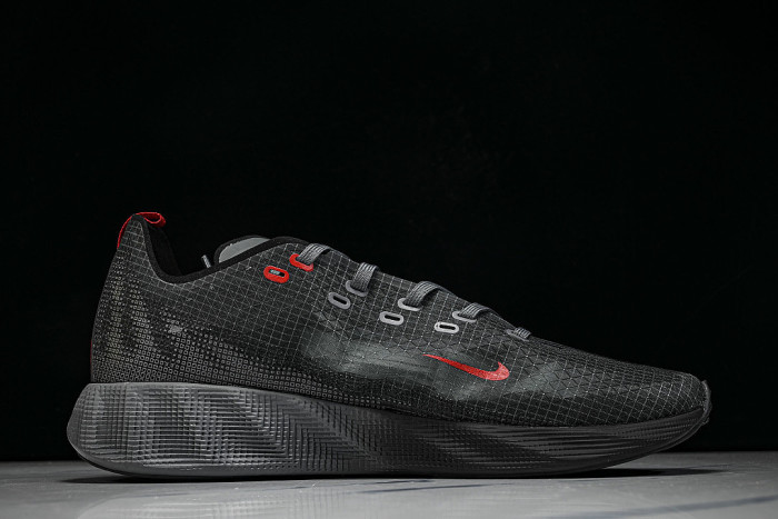 HM9697-002 AVA X BREATHABLE AND SUPPORTIVE RUNNING SHOES BLACK/GREY/RED