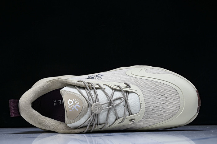 ON RUNNING LEISURE SPORTS SHOES BEIGE/BEIGE/BEIGE