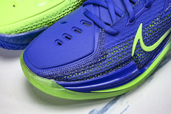 CZ0176-301 AIR ZOOM G.T.CUT EP PRACTICAL SERIES BASKETBALL SHOES KLEIN BLUE/FLUORESCENT GREEN