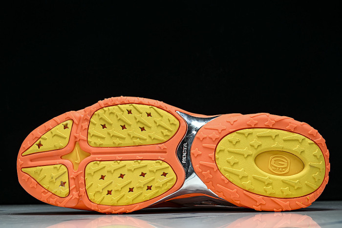 DZ7293-800 HOT STEP 2 TOTAL ORANGE/UNIVERSITY GOLD/CHROME