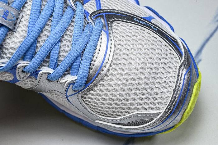 T485N-9101 GEL-NIMBUS 16 SPORTIVE CASUAL RUNNING SHOES WHITE/BLUE/SILVER/GREEN