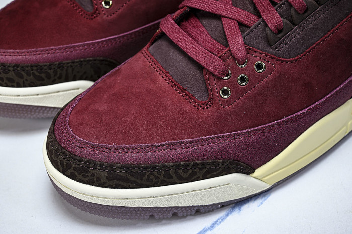 IO7744-600 JORDAN 3 RETRO PRM TEAM RED/METALLIC GOLD/BURGUNDY CRUSH/COCONUT MILK/SMOKEY MAUVE