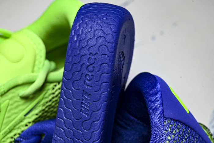 CZ0176-301 AIR ZOOM G.T.CUT EP PRACTICAL SERIES BASKETBALL SHOES KLEIN BLUE/FLUORESCENT GREEN
