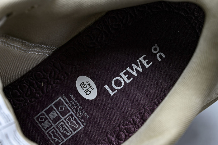 ON RUNNING LEISURE SPORTS SHOES BEIGE/BEIGE/BEIGE