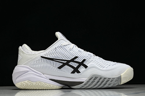 1041A370-100 COURT FF 3 WHITE/BLACK/WHITE
