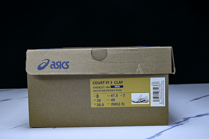 1042A221-104 COURT FF 3 CLAY WHITE/WATERSHED ROSE