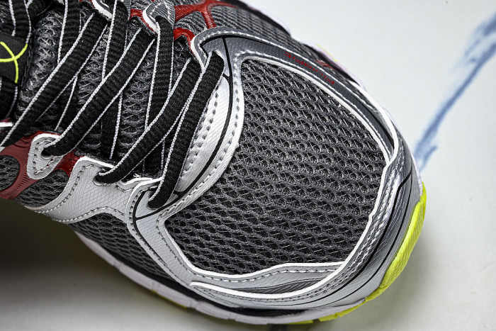 T437N-9790 GEL-NIMBUS 16 SPORTIVE CASUAL RUNNING SHOES GREY/SILVER/RED/BLACK/GREEN