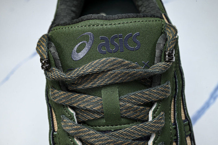 1203A817-020 GEL-TRUCK OUTDOOR SPORTS HIKING SHOES GREEN/BROWN/BLACK/NAVY BLUE