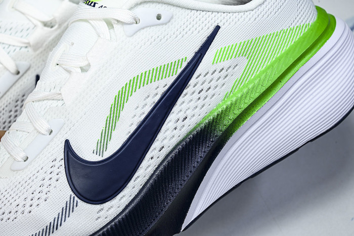 IB1873-107 AIR ZOOM PEGASUS 42 WEAR-RESISTANT RUNNING SHOES WHITE/BLACK/GREEN
