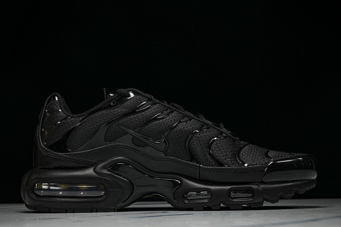 604133-050 AIR MAX PLUS BLACK/BLACK-BLACK