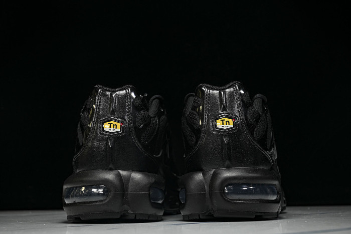 604133-050 AIR MAX PLUS BLACK/BLACK-BLACK