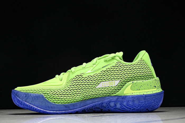 CZ0176-301 AIR ZOOM G.T.CUT EP PRACTICAL SERIES BASKETBALL SHOES KLEIN BLUE/FLUORESCENT GREEN