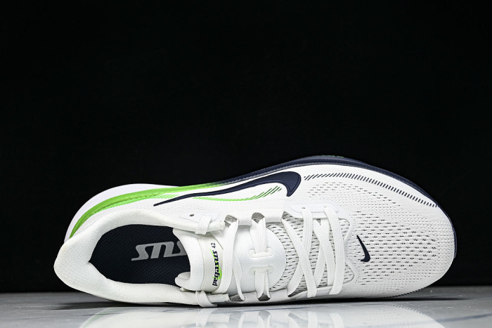IB1873-107 AIR ZOOM PEGASUS 42 WHITE/NAVY BLUE/GREEN