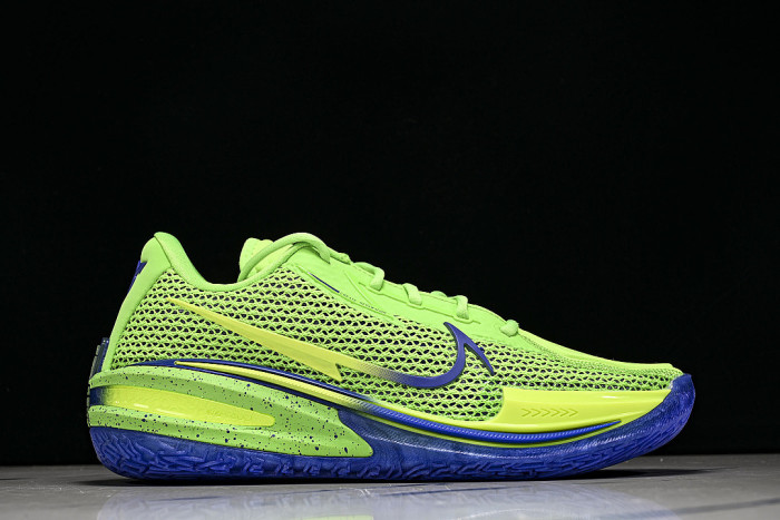 CZ0176-301 AIR ZOOM G.T.CUT EP PRACTICAL SERIES BASKETBALL SHOES KLEIN BLUE/FLUORESCENT GREEN