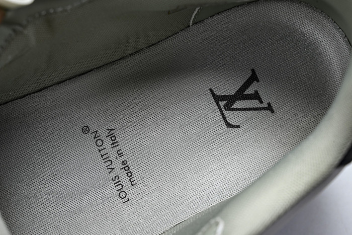 LEATHER SPORTS SHOES WHITE/BLACK/GREY/BLUE