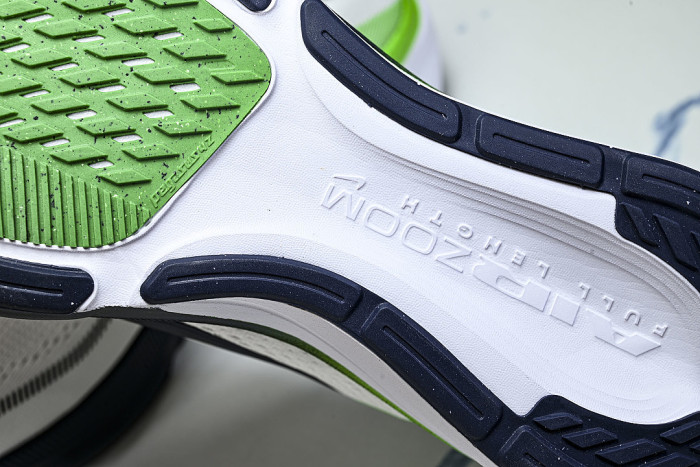 IB1873-107 AIR ZOOM PEGASUS 42 WHITE/NAVY BLUE/GREEN