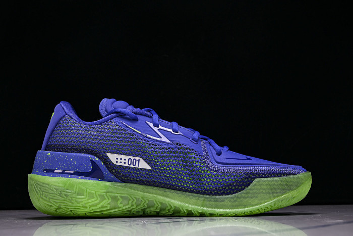 CZ0176-301 AIR ZOOM G.T.CUT EP PRACTICAL SERIES BASKETBALL SHOES KLEIN BLUE/FLUORESCENT GREEN