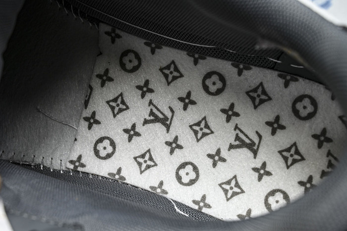 LEATHER SPORTS SHOES WHITE/BLACK/GREY