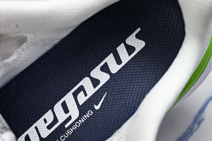 IB1873-107 AIR ZOOM PEGASUS 42 WHITE/NAVY BLUE/GREEN