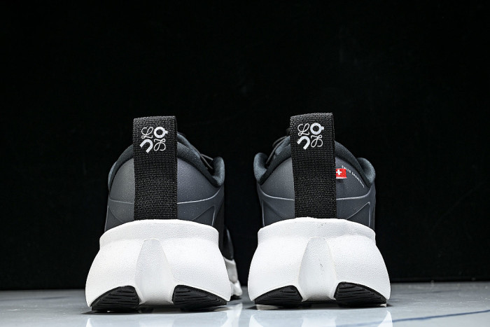 ON RUNNING LEISURE SPORTS SHOES BLACK/GREY