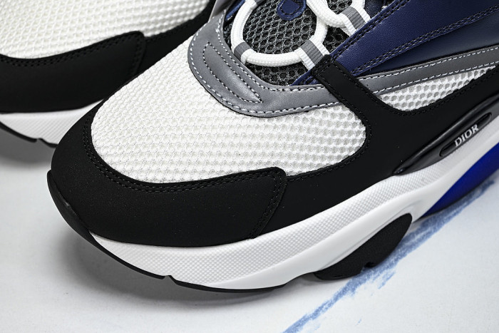2026 THE NEW MEN'S SHOES ARE FASHIONABLE AND TRENDY LACE UP SPORTS SHOES NAVY BLUE/BLACK