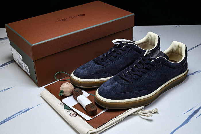 LOW-TOP CASUAL SNEAKERS NAVY BLUE/NAVY BLUE