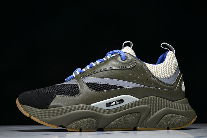 2026 THE NEW MEN'S SHOES ARE FASHIONABLE AND TRENDY LACE UP SPORTS SHOES ARMY GREEN/GREEN