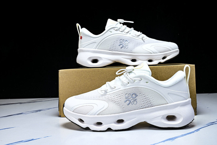 ON RUNNING LEISURE SPORTS SHOES WHITE/WHITE/WHITE
