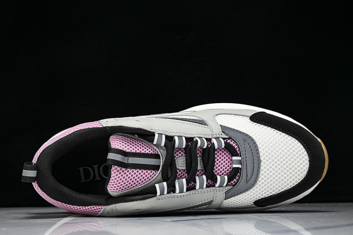 2026 THE NEW MEN'S SHOES ARE FASHIONABLE AND TRENDY LACE UP SPORTS SHOES LIGHT GRAY/LIGHT PINK