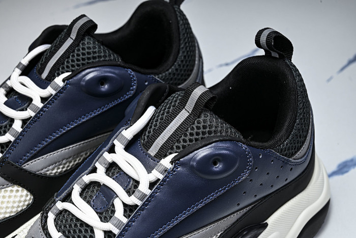 RETRO THICK-SOLED SPORTS JOGGING SHOES WHITE/BLACK/BLUE/GREY