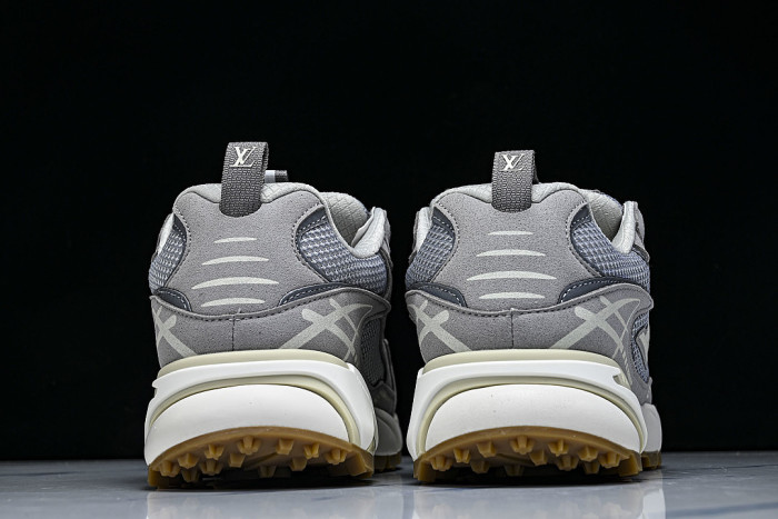 TATIC RUNNER THICK-SOLED LOW-TOP CASUAL SHOES GREY/GREY/GREY