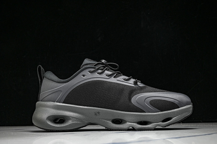 ON RUNNING LEISURE SPORTS SHOES BLACK/GREY