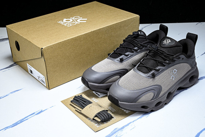 ON RUNNING LEISURE SPORTS SHOES GREY/GREY/GREY
