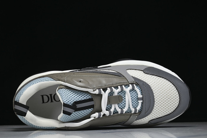 RETRO THICK-SOLED SPORTS JOGGING SHOES GREEN/GREY/WHITE/BLUE/BLACK